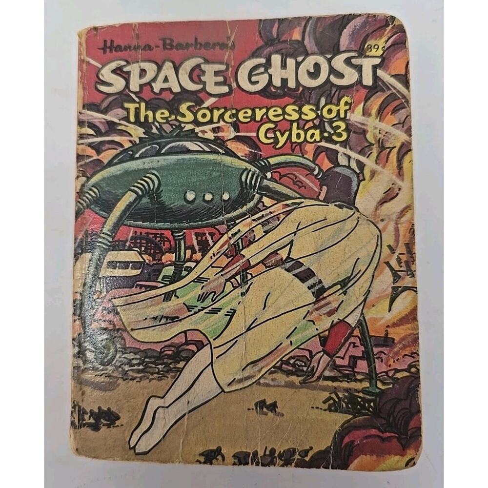 Space Ghost and The Sorceress of Cyba-3 1968 Big‎ Little Book U114